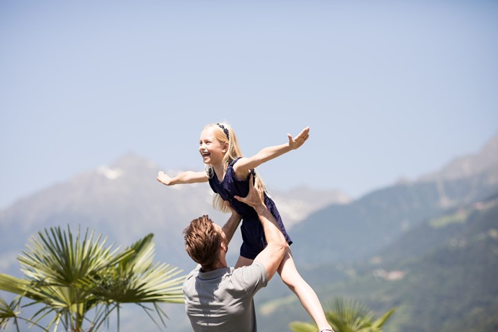 Family time at the „Panoramahotel Am Sonnenhang“